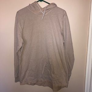 Retrofit Brand MFG Tan Hooded Sweatshirt Large